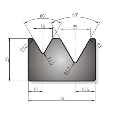 MATRYCE DWUPRYZMOWE – MOCOWANE ŚRUBAMI